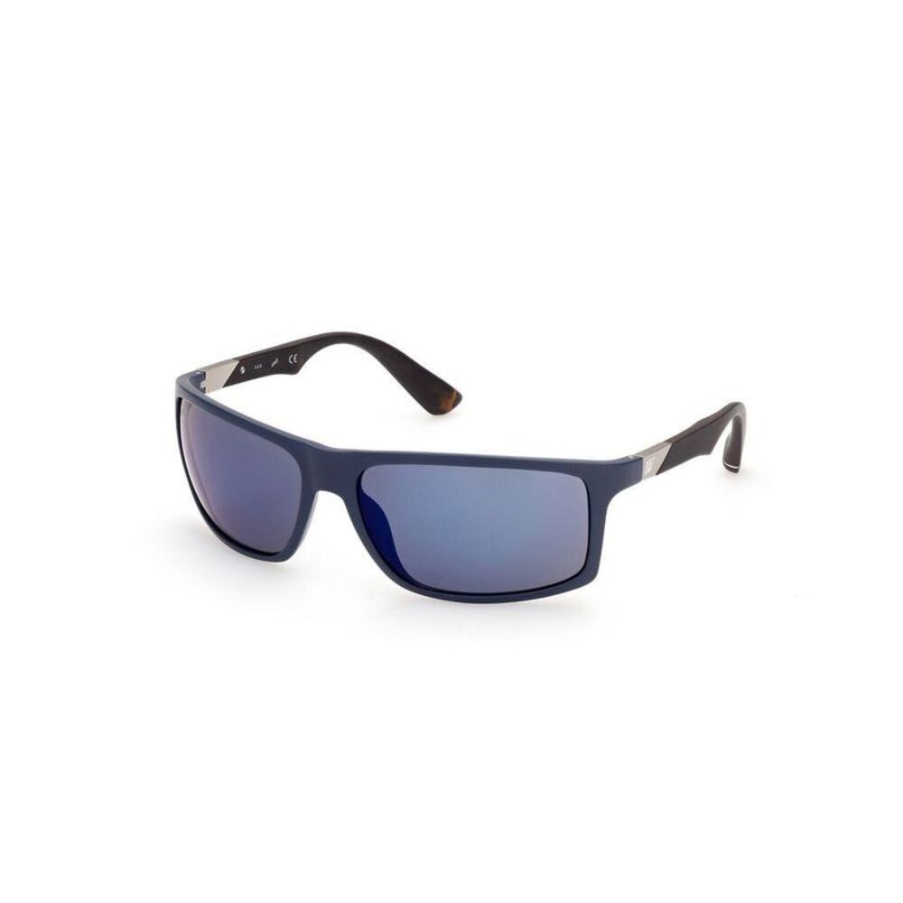 WEB EYEWEAR Acetate Sunglasses with UV Protection Men Blue